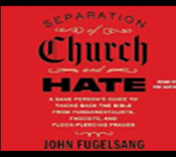 Red book cover: Separation of Church and Hate