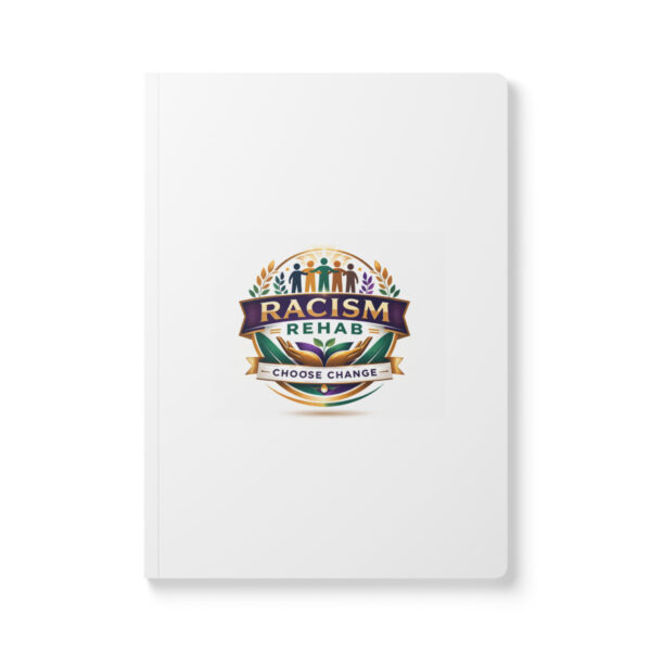 Racism Rehab Choose Change logo on book